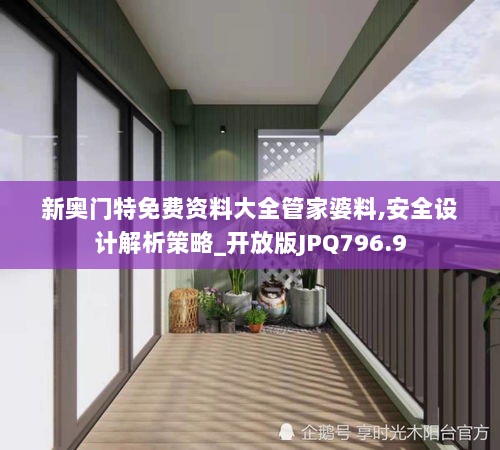 新奥门特免费资料大全管家婆料,安全设计解析策略_开放版JPQ796.9