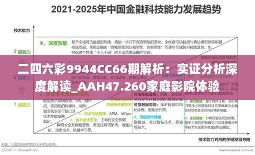 二四六彩9944CC66期解析：实证分析深度解读_AAH47.260家庭影院体验