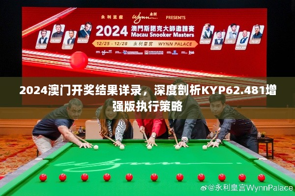 2024澳门开奖结果详录，深度剖析KYP62.481增强版执行策略