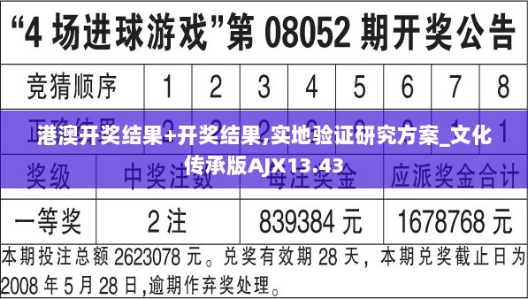 港澳开奖结果+开奖结果,实地验证研究方案_文化传承版AJX13.43