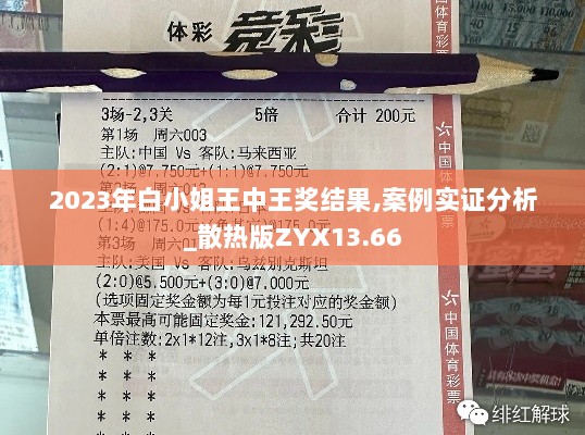 2023年白小姐王中王奖结果,案例实证分析_散热版ZYX13.66