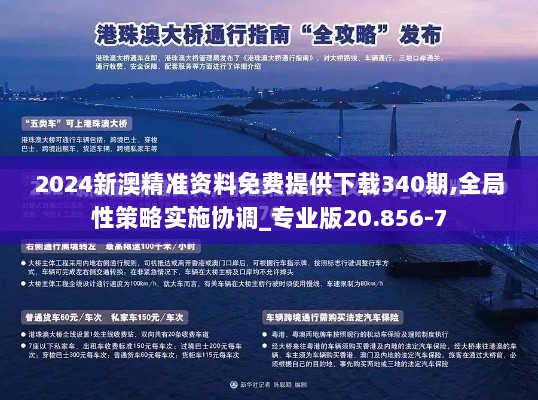 2024新澳精准资料免费提供下载340期,全局性策略实施协调_专业版20.856-7