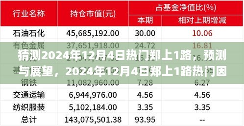 2024年12月4日郑上1路热门预测与展望，因素分析及趋势洞察