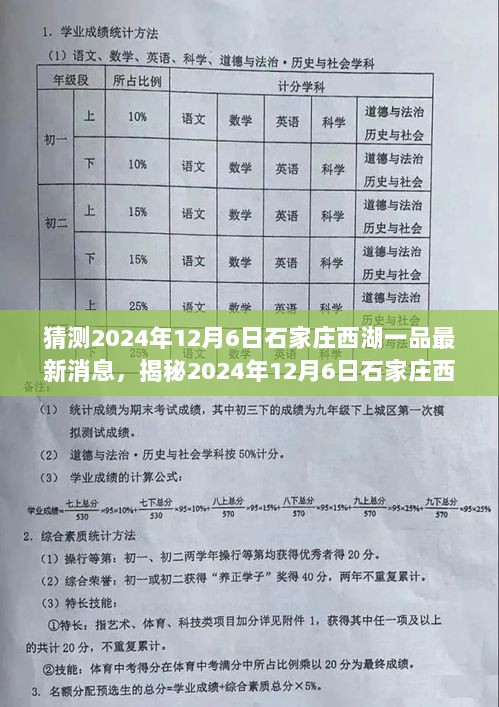 2024年12月6日石家庄西湖一品最新动态与未来市场趋势猜测