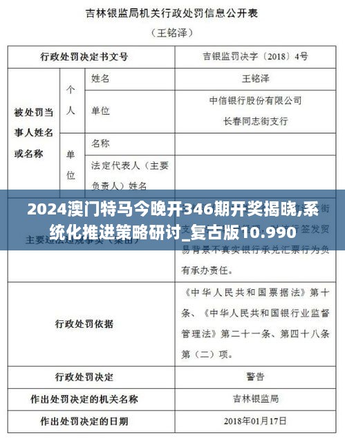 2024澳门特马今晚开346期开奖揭晓,系统化推进策略研讨_复古版10.990