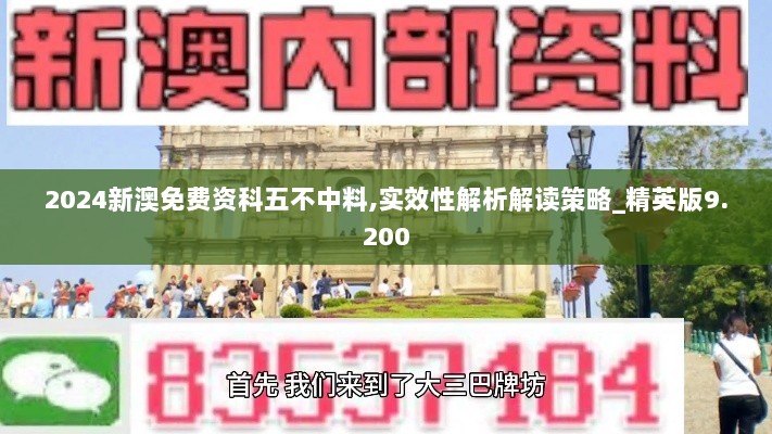 2024新澳免费资科五不中料,实效性解析解读策略_精英版9.200