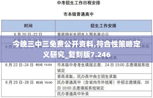 今晚三中三免费公开资料,符合性策略定义研究_复刻版7.246