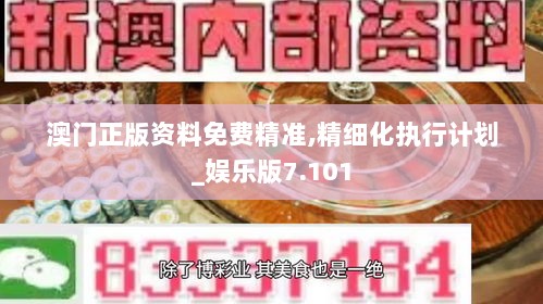 澳门正版资料免费精准,精细化执行计划_娱乐版7.101