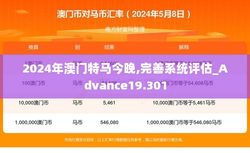 2024年澳门特马今晚,完善系统评估_Advance19.301