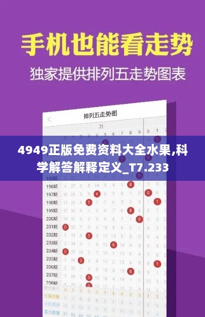 4949正版免费资料大全水果,科学解答解释定义_T7.233