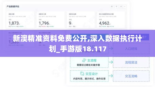 新澳精准资料免费公开,深入数据执行计划_手游版18.117