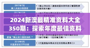 2024新澳最精准资料大全350期：探索年度最佳资料的价值所在