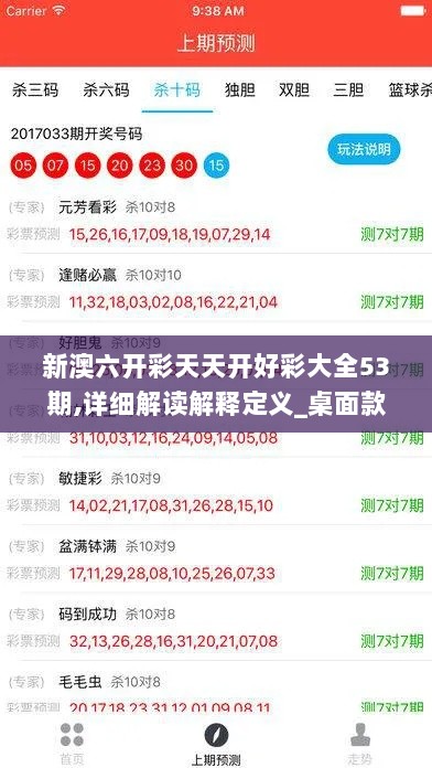 新澳六开彩天天开好彩大全53期,详细解读解释定义_桌面款15.473