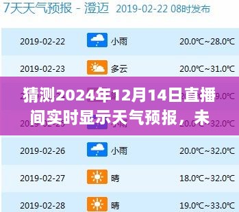 未来直播间天气预报技术展望，实时显示天气预报的探讨与预测