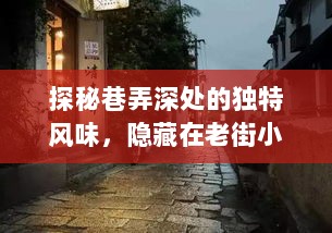 探秘老街小巷，独特风味特色小店的神秘魅力