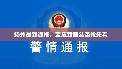 扬州最新通报，宝应新闻头条抢先看