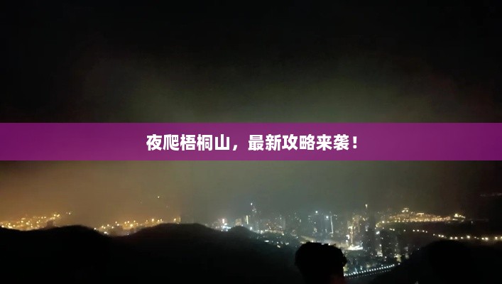 夜爬梧桐山，最新攻略来袭！