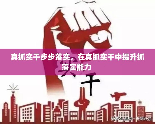 真抓实干步步落实，在真抓实干中提升抓落实能力 