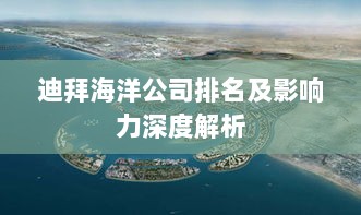 迪拜海洋公司排名及影响力深度解析