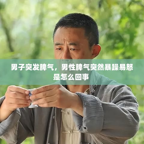 男子突发脾气，男性脾气突然暴躁易怒是怎么回事 