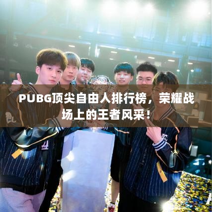 PUBG顶尖自由人排行榜，荣耀战场上的王者风采！