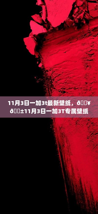 11月3日一加3T最新壁纸火热上线！专属壁纸抢先看！