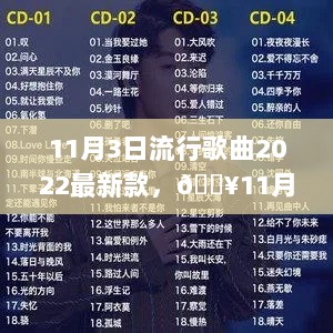 2022年11月3日爆款流行歌曲，最新音乐潮流的集结