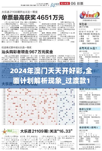 2024年澳门天天开好彩,全面计划解析现象_过渡款16.701