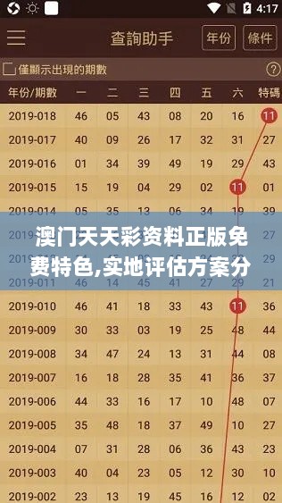 澳门天天彩资料正版免费特色,实地评估方案分析_益智版67.325