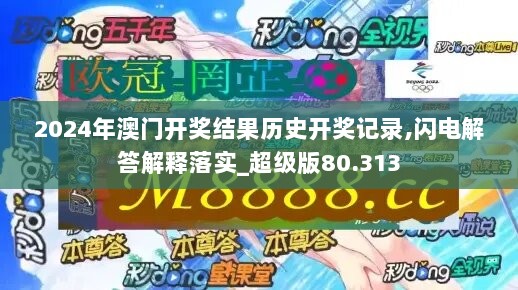 2024年澳门开奖结果历史开奖记录,闪电解答解释落实_超级版80.313