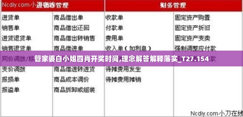 管家婆白小姐四肖开奖时间,理念解答解释落实_T27.154