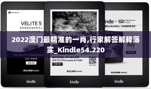 2022澳门最精准的一肖,行家解答解释落实_Kindle54.220