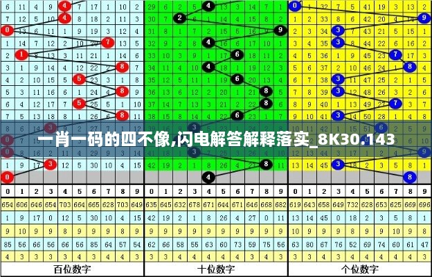 一肖一码的四不像,闪电解答解释落实_8K30.143