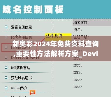 新奥彩2024年免费资料查询,重要性方法解析方案_Device61.470