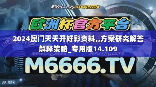 2024澳门天天开好彩资料,,方案研究解答解释策略_专用版14.109