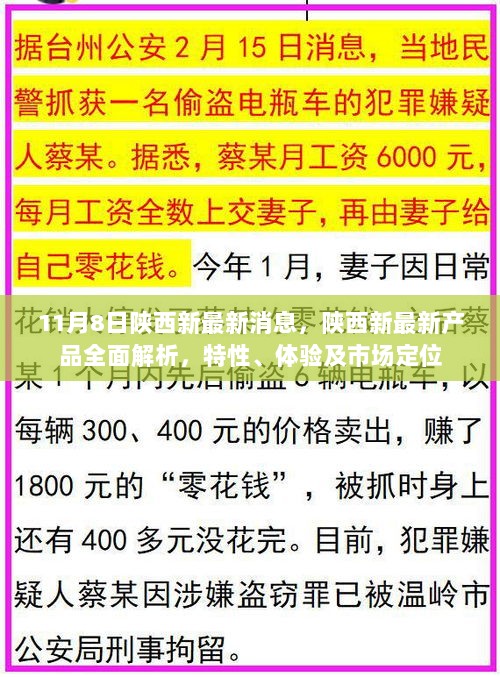 陕西新产品的全面解析，特性、体验与市场定位（11月8日最新消息）