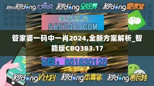 管家婆一码中一肖2024,全新方案解析_智能版CBQ383.17