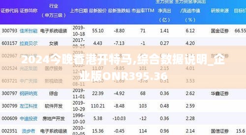 2024今晚香港开特马,综合数据说明_企业版ONR395.36