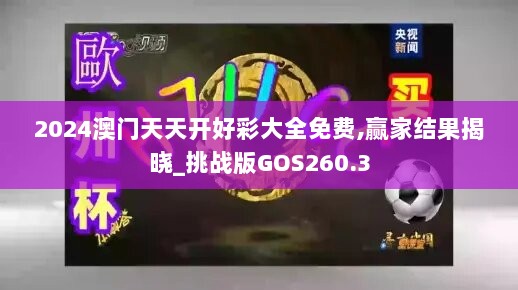 2024澳门天天开好彩大全免费,赢家结果揭晓_挑战版GOS260.3