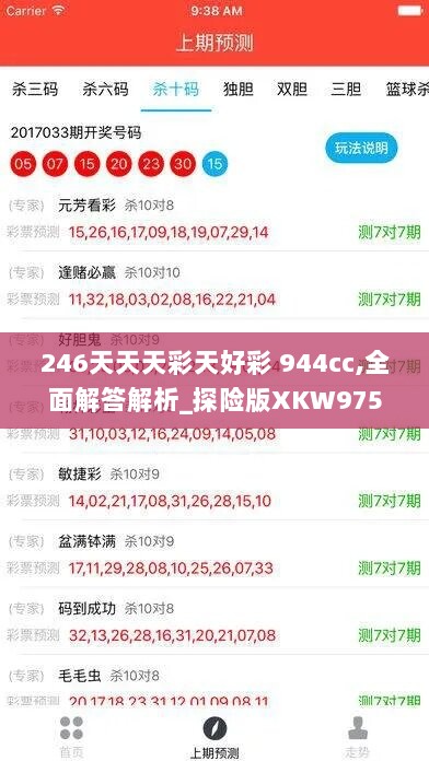 246天天天彩天好彩 944cc,全面解答解析_探险版XKW975.55