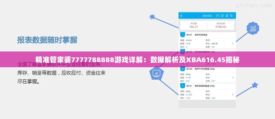 精准管家婆7777788888游戏详解：数据解析及XBA616.45揭秘