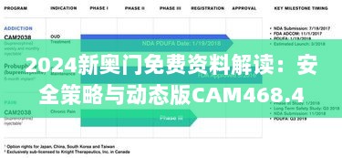 2024新奥门免费资料解读：安全策略与动态版CAM468.45揭秘