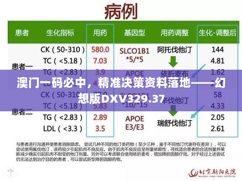 澳门一码必中，精准决策资料落地——幻想版DXV329.37