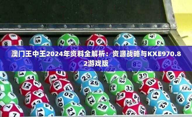 澳门王中王2024年资料全解析：资源战略与KXE970.82游戏版