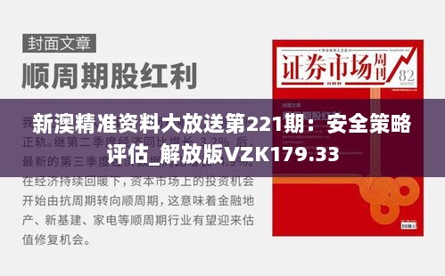 新澳精准资料大放送第221期：安全策略评估_解放版VZK179.33