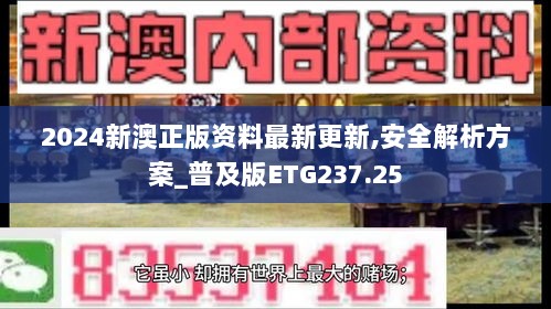 2024新澳正版资料最新更新,安全解析方案_普及版ETG237.25