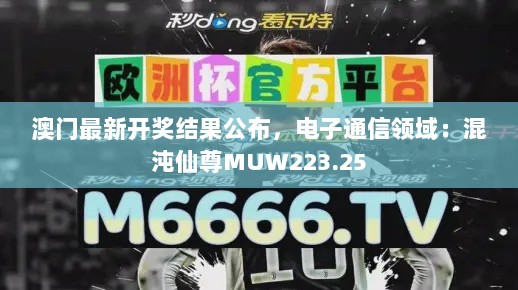 澳门最新开奖结果公布，电子通信领域：混沌仙尊MUW223.25