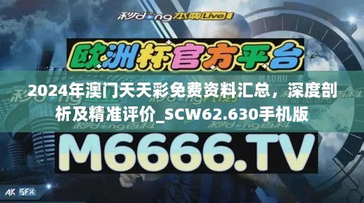 2024年澳门天天彩免费资料汇总，深度剖析及精准评价_SCW62.630手机版