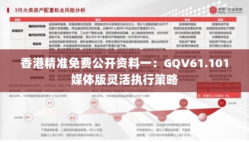 香港精准免费公开资料一：GQV61.101媒体版灵活执行策略