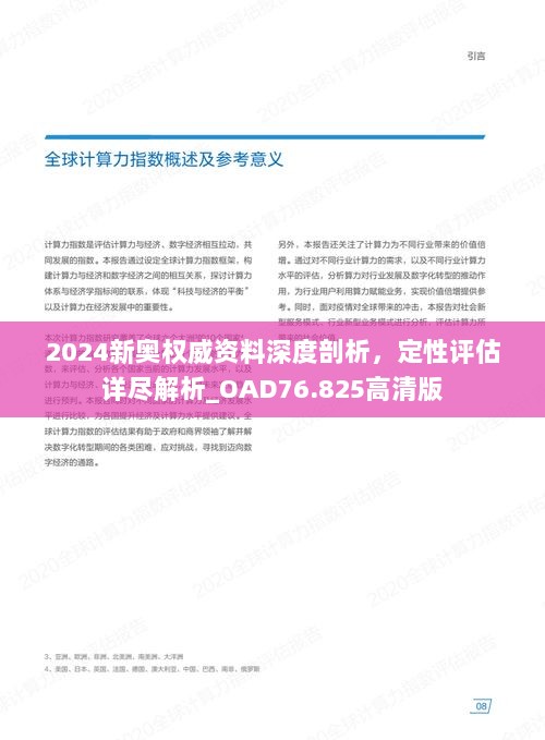 2024新奥权威资料深度剖析，定性评估详尽解析_OAD76.825高清版